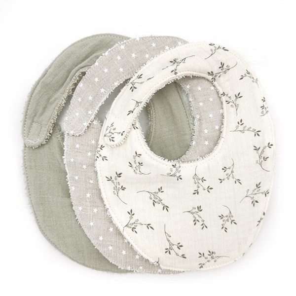 set-3-baberos-olive-bloom