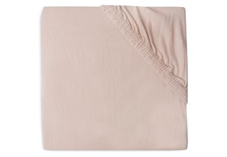 1Drap housse jersey 70x140cm - Rose pâle