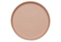 Assiette Silicone Rose Pale