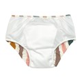 Maillot de bain couche - Vagues, rose blanc_3