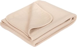 Couverture pour berceau-été- Beige Pure