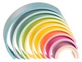 Dëna Arc-en-ciel en silicone 10PC-Pastel 4