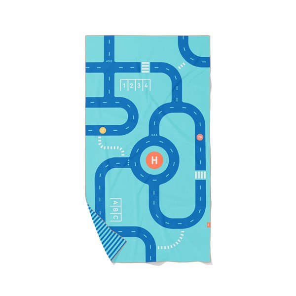 174141 PlayTowel L 180 x 100 Road 0