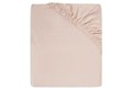 Drap housse 60x120cm rose pale bois de rose 2 pieces