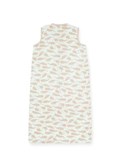 Gigoteuse gaze de coton 110 cm - Baleine rose pâle 3