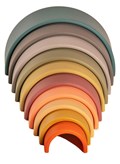 DËNA ARC-EN-CIEL EN SILICONE 10PC-NATURE 7