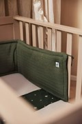 Tour de lit ou parc 30x180cm pure knit leaf green 2