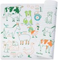 Kit set en silicone pédagogique les animaux de la ferme-bilingue 3