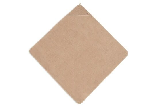 Cape de bain éponge 100x100cm Biscuit