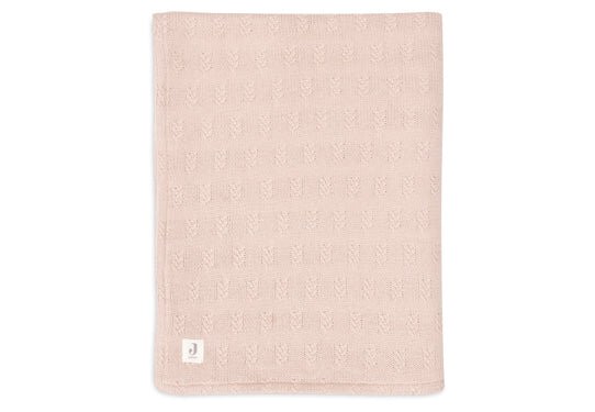 Couverture Berceau 75x100 cm Grain knit - Wild Rose Velours 2