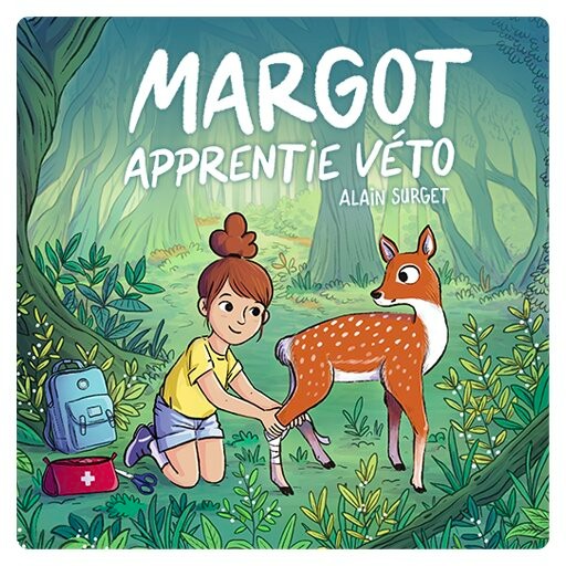 LIVRE AUDIO - Margot Apprenti véto 7ans+