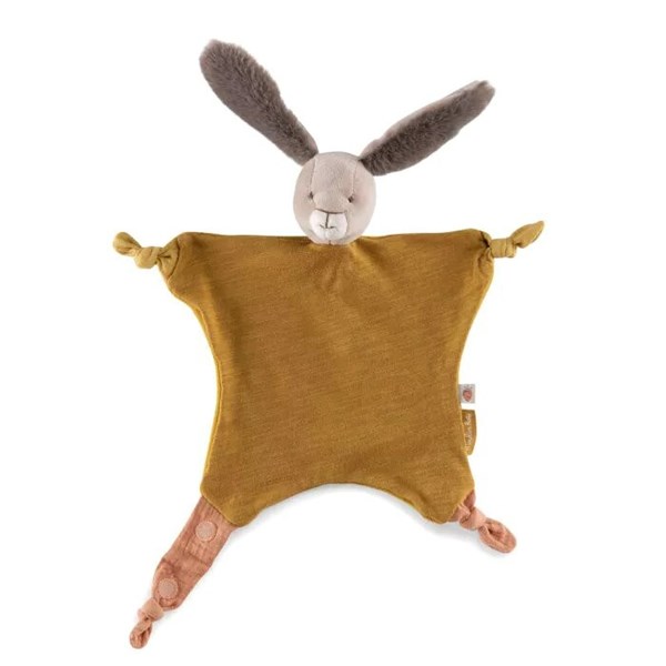 Doudou Lapin Ocre - Trois petits Lapins