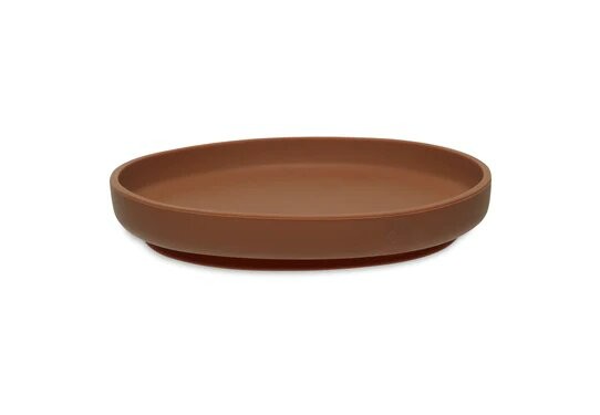 ASSIETTE EN SILICONE-CARAMEL 1