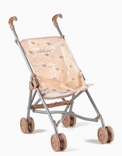 Poussette poupée Peacocks roses