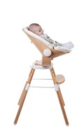 Siège nouveau-né évolu pour chaise évolu 2 + ONE.80° - Bois - Blanc Naturel 7