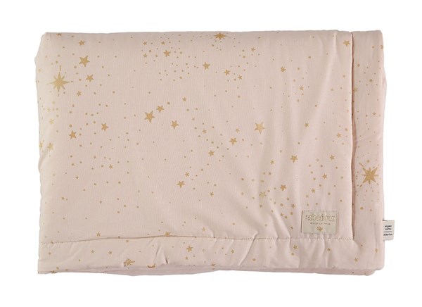 Laponia-blanket-couverture-manta-gold-stella-dream-pink-nobodinoz-1