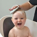 Brosse de bain pour cheveux bébé - Grey 3