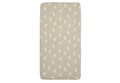 Drap-housse Jersey 60x120cm - Twig vert olive