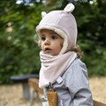 bonnet velour rose 2