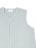 Gigoteuse gaze de coton 110 cm - Gris clair 3