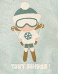 Ensemble sweat Jean-Claude molleton thé vert “Tout schuss” et son fuseau Popeye 1