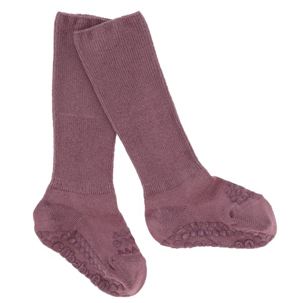 Non-slip-socks-Bamboo-Misty-Plum