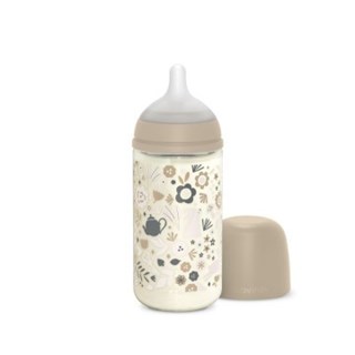 biberon-verre-240-ml-tetine-sxpro-m-wonderland-beige-suavinex-bambinou-sans-bouchon