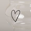 Verre à double bulle Heart3