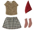 Vêtements de Noël, Souris moyenne - Fille 1
