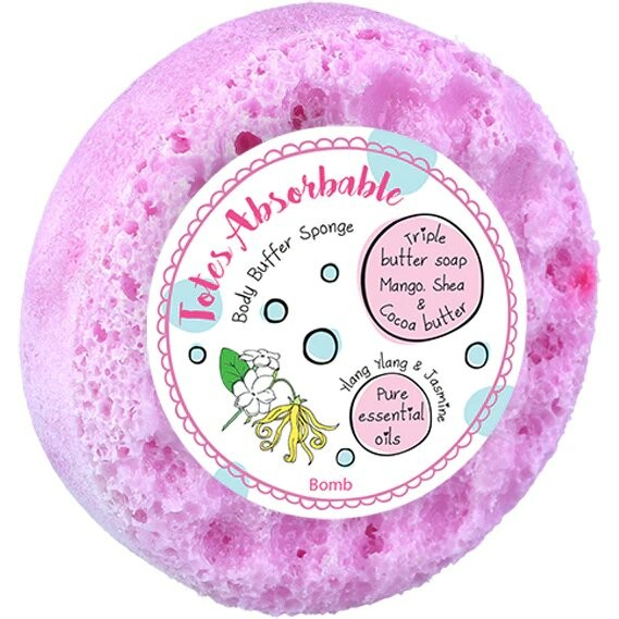 Eponge - Savon de douche tampon absorbant pour le corps Totes