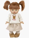 minikane-dressing-poupees-gordis-ensemble-liliane-sweat-en-molleton-ecru-rudolph-et-sa-jupe-rejane-l