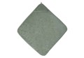 Cape de bain éponge 75x75cm - Vert Cendre