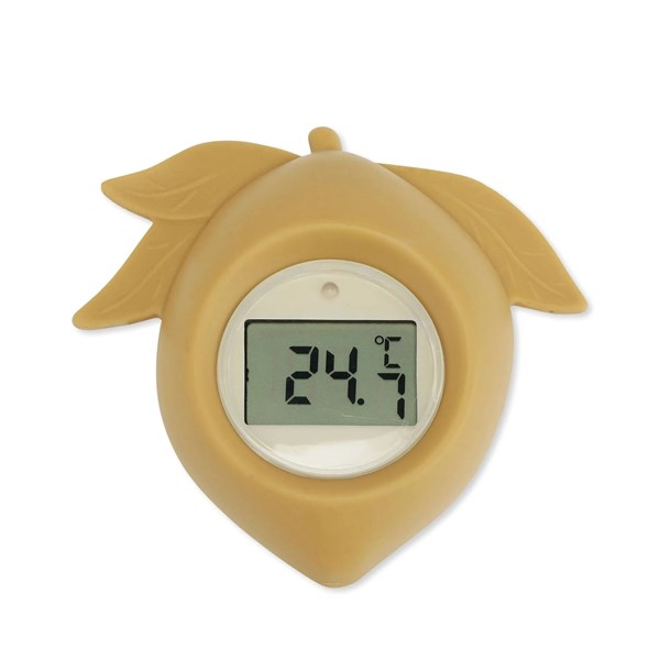 Thermomètre de bain en silicone-Citron