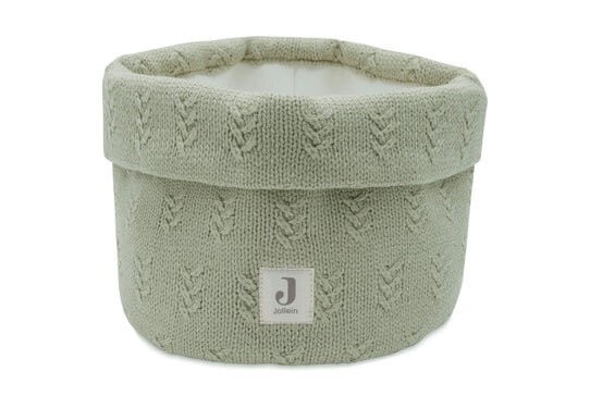 Panier de rangement Grain knit Olive Green 2