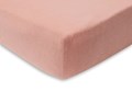 Drap housse 60x120cm rose pale bois de rose 2 pieces 2