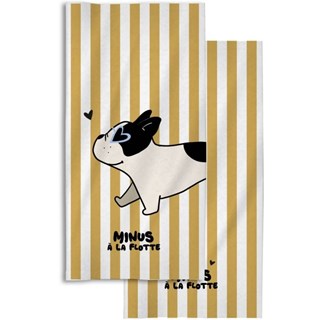 serviette-de-plage-minus-bouledogue-70x140-cm