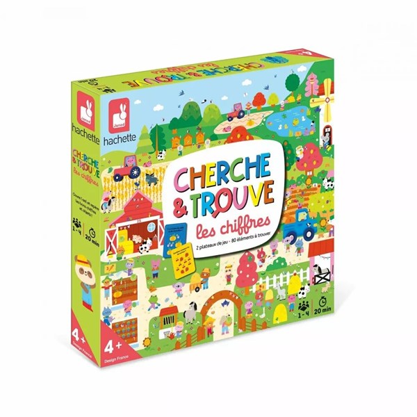 CHERCHE ET TROUVE - LES CHIFFRES 4