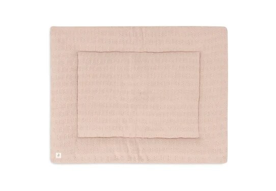 Tapis de parc 75x95 cm Grain knit Wild rose