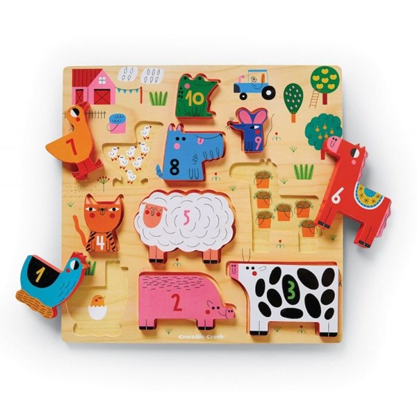 puzzle-en-bois-learn-match-count-123-barnyard-10-pieces