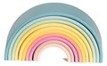 Dëna Arc-en-ciel en silicone 10PC-Pastel