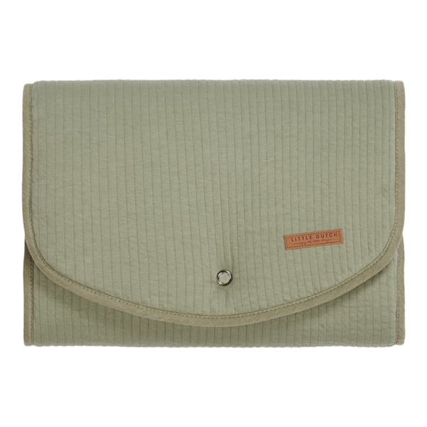 Tapis à langer nomade - Vert Olive
