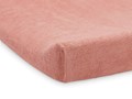 Housse de matelas à langer Terry 50x70cm - Bois de Rose - 2 Pièces 2