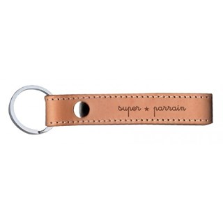 porte-clefs-cuir-naturel--super-parrain (1)